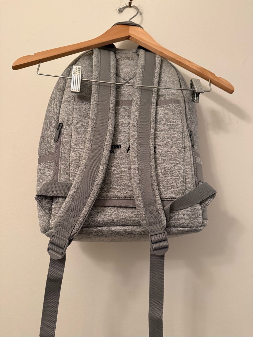 DAGNE DOVER Grey Everyday Backpack - Compact 17" - Picture 5 of 14